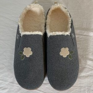 Spenco Orthotic Comfort Felt Slip On Slippers, 11D